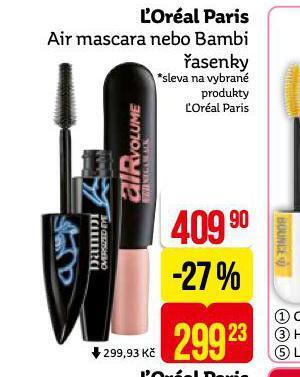 Teta Loreal paris řasenky nabídka