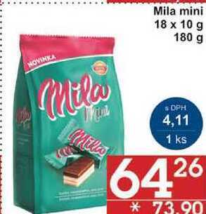 Jip Mila mini, 18 x 10 g, 180 g nabídka