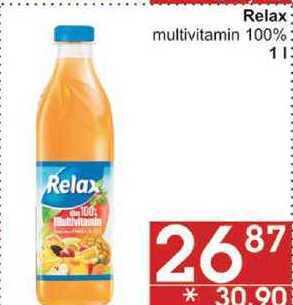 Jip Relax multivitamin 100%, 1 l nabídka