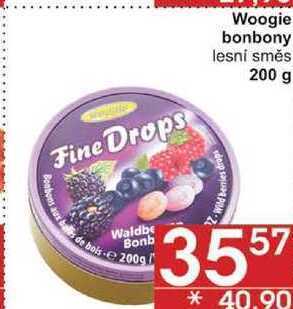 Jip Woogie bonbony lesní směs, 200 g nabídka