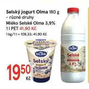 Žabka Olma selský jogurt 180 g nabídka