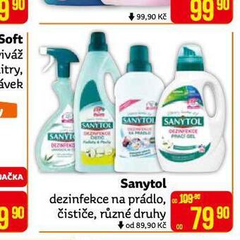 Teta Sanytol dezinfekce na prádlo nabídka