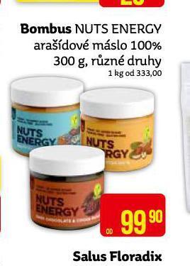 Teta Bombus nuts energy arašídové máslo nabídka