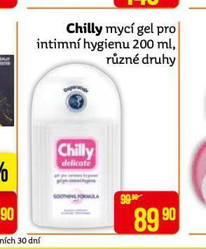 Teta Chilly mycí gel pro intimní hygienu nabídka