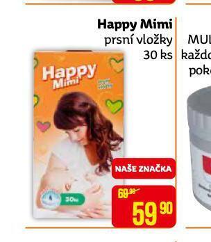 Teta Happy mimi prsní vložky nabídka