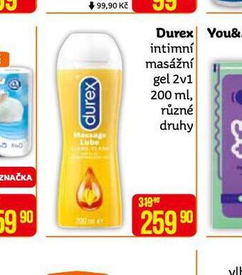 Teta Durex intimní masážní gel nabídka