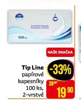 Teta Tip line papírové kapesníky nabídka