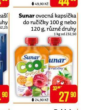 Teta Sunar ovocná kapsička nabídka