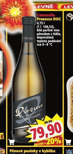Norma Camasella prosecco doc nabídka
