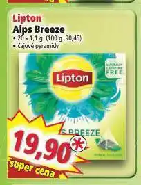 Norma Lipton alps breeze čaj nabídka
