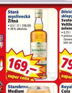 Norma Stará myslivecká žitná nabídka