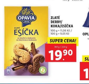Lidl Zlaté derby / koka / esíčka nabídka