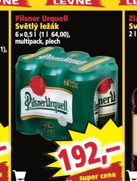 Norma Pivo pilsner urquell nabídka