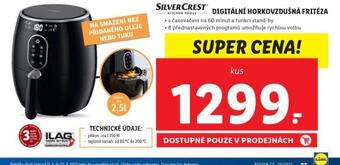 Lidl Digitální horkovzdušná fritéza nabídka