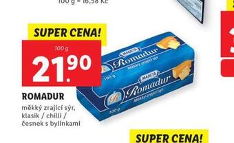 Lidl Romadur nabídka