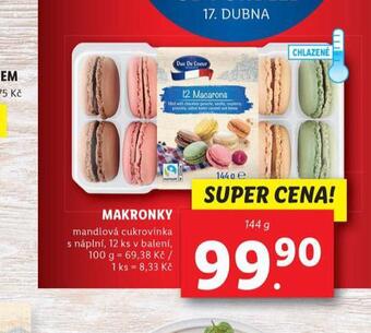 Lidl Makronky nabídka