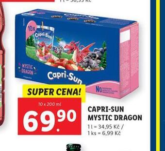 Lidl Capri sun mystic dragon nabídka