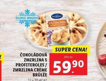 Lidl Zmrzlina créme brulée nabídka