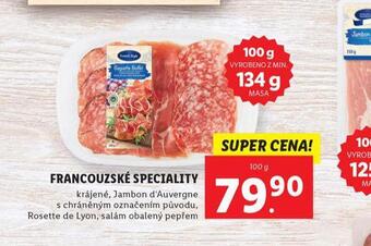 Lidl Francouzské speciality nabídka