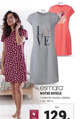 Lidl Noční košile nabídka
