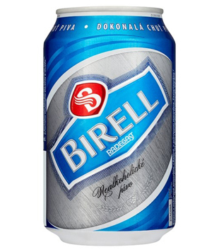Jip Radegast birell světlý, nealkoholické pivo (plechovka) 0.33l nabídka