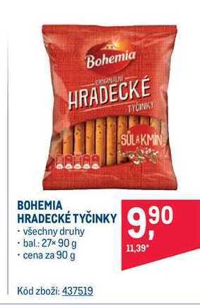 Makro Bohemia hradecké tyčinky 90 g nabídka