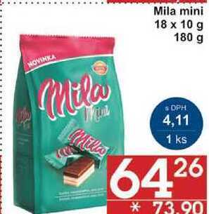 Jip Sedita mila mini 18 x 10 g, 180 g nabídka