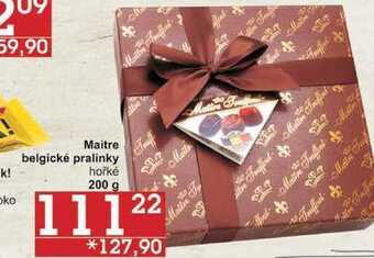 Jip Maitre belgické pralinky hořké, 200 g nabídka