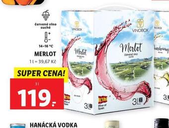 Lidl Merlot nabídka