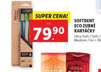 Lidl Sofdent eco zubní kartáčky nabídka