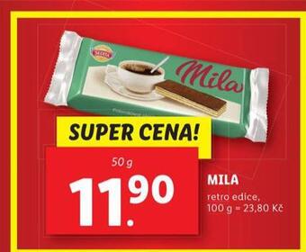 Lidl Mila nabídka