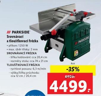 Lidl Srovnávací a tloušťkovací frézka nabídka