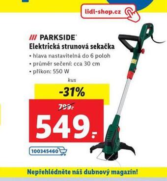 Lidl Elektrická strunová sekačka nabídka