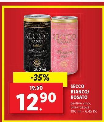 Lidl Secco bianco / rosato nabídka