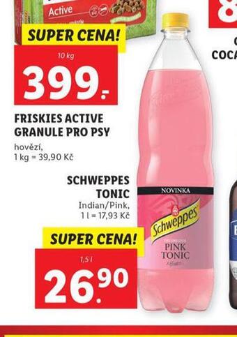 Lidl Schweppes tonic nabídka