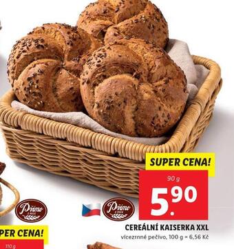 Lidl Cereální kaiserka xxl nabídka