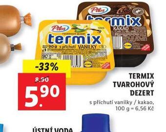 Lidl Termix tvarohový dezert nabídka
