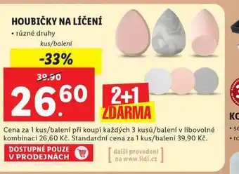 Lidl Houbičky na líčení nabídka