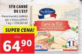 Lidl Sýr carré de l'est, 250 g nabídka
