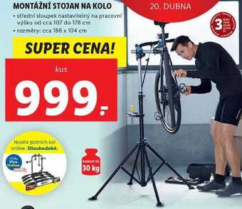 Lidl Montážní stojan na kolo nabídka