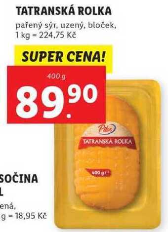 Lidl Tatranská rolka, 400 g nabídka
