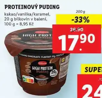 Lidl Proteinový puding, 200 g nabídka