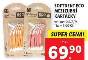 Lidl Softdent eco mezizubní kartáčky, 10 ks nabídka