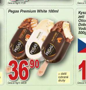 Hruška Pegas premium white nabídka