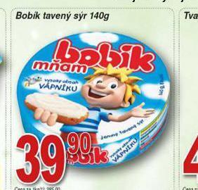 Hruška Bobík tavený sýr nabídka