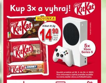 Hruška Kitkat nabídka