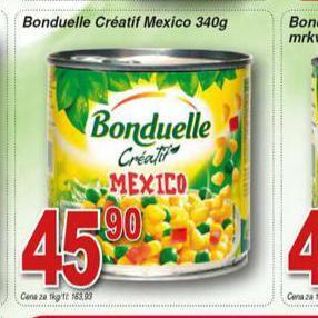 Hruška Bonduelle créatif mexico nabídka