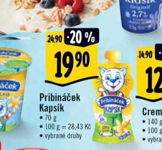 Albert Pribináček kapsík nabídka
