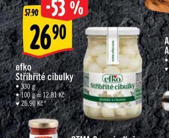 Albert Efko střibřité cibulky nabídka