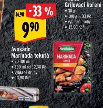 Albert Avokádo marináda nabídka